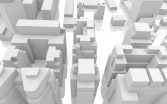 3D modelling of city blocks for the preparation of noise reduction projects. Japan