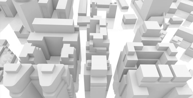 Miestų kvartalų 3D modeliavimas. Triukšmo mažinimo projektų rengimui. Japonija.