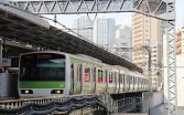Gotanda traukinių stoties perono laikančiųjų konstrukcijų 2D brėžinių sudarymas pagal užsakovo pateiktus lazerinio skenavimo duomenis. Tokijas, Japonija.