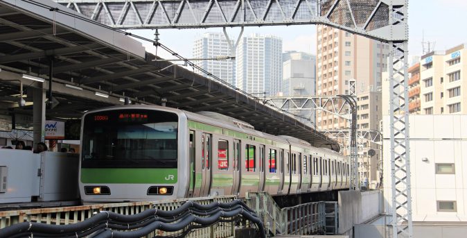 Gotanda traukinių stoties perono laikančiųjų konstrukcijų 2D brėžinių sudarymas pagal užsakovo pateiktus lazerinio skenavimo duomenis. Tokijas, Japonija.
