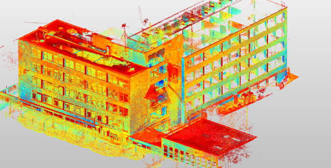 Mapping existing site conditions to see how these compare with available documentation and 3D design models. The complete 3D model was prepared from a laser scanning data. 